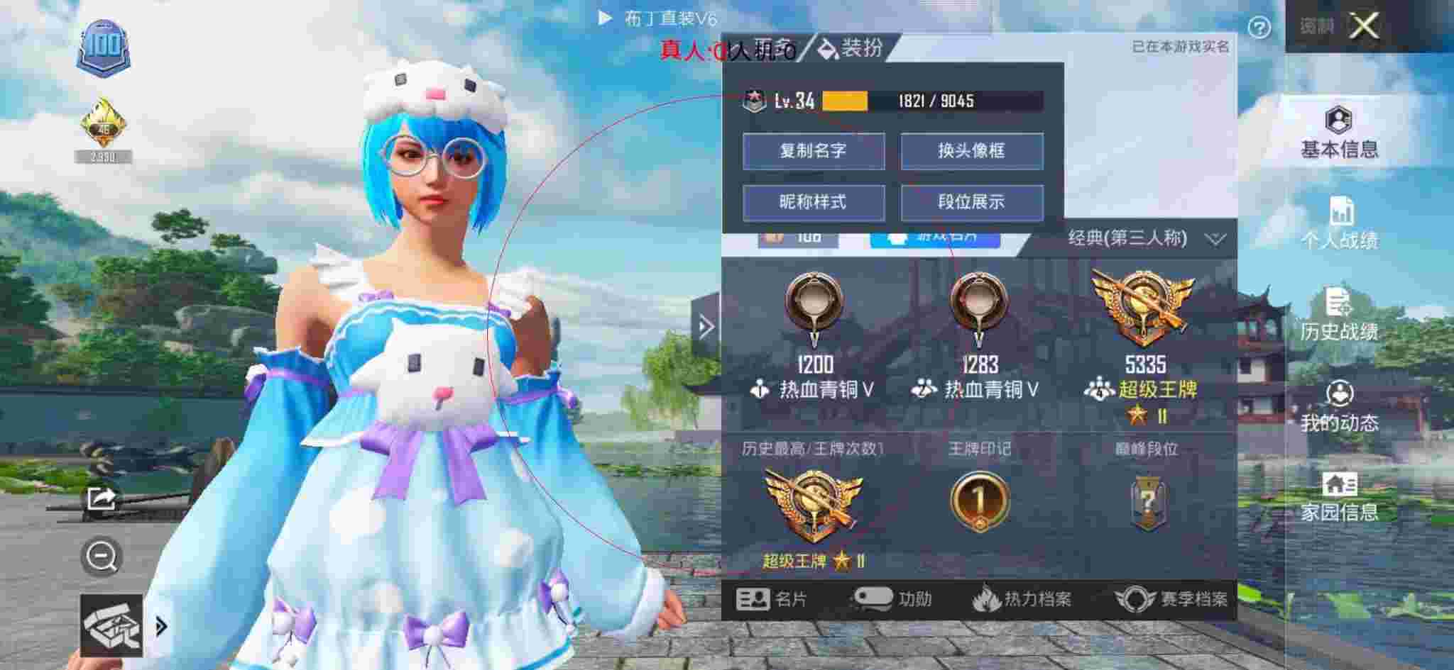 和平精英布丁直装透视 - 手绘和平精英-和平辅助简笔画辅助预览图